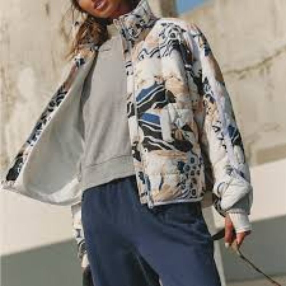 NWT: Free People Pippa Packable Polar Bear Jacket - Picture 2 of 11